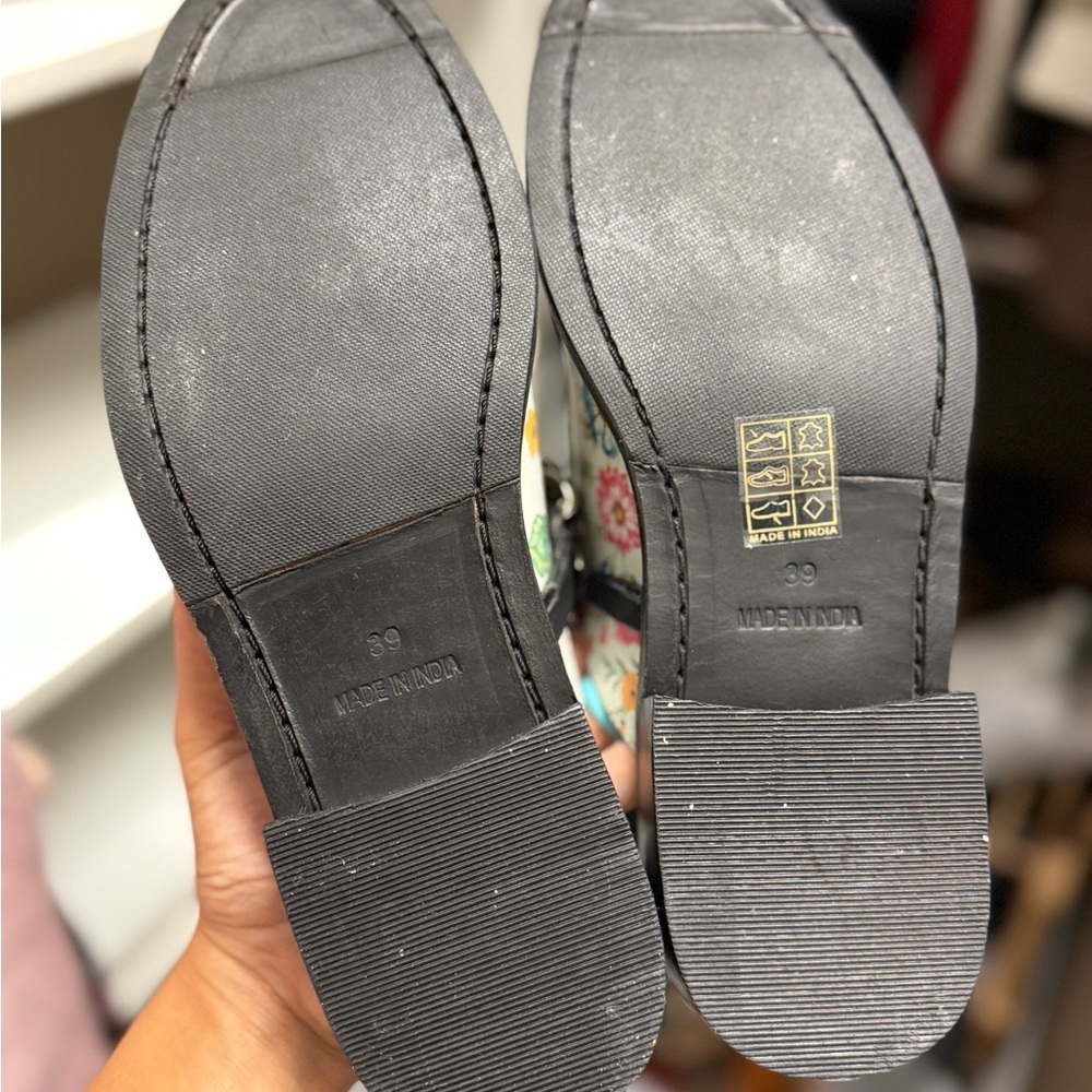 Free People Floral Chain Mules - Multicolor - Picture 3 of 4